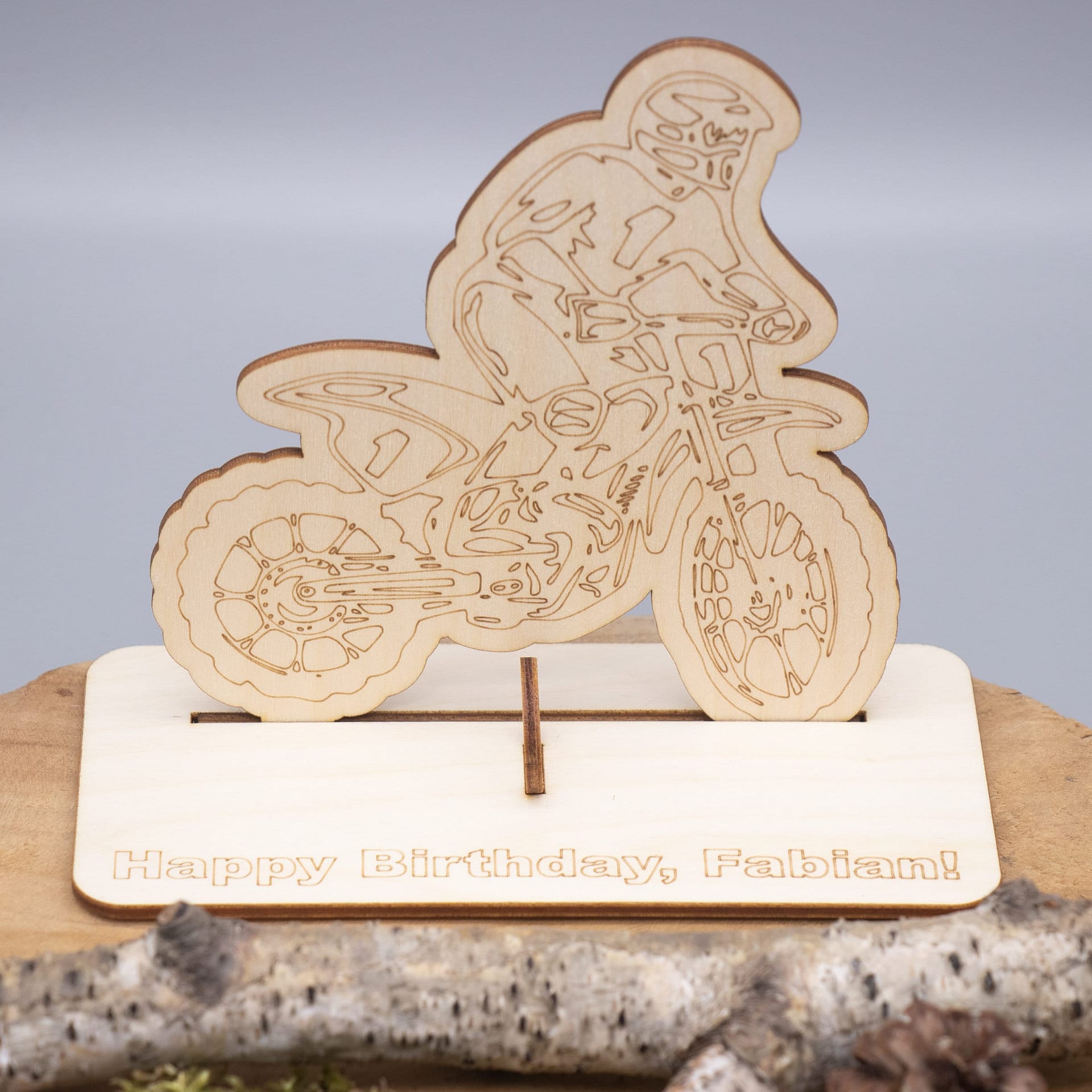 Geldgeschenk mit Motorrad personalisierbar SandavDesigns