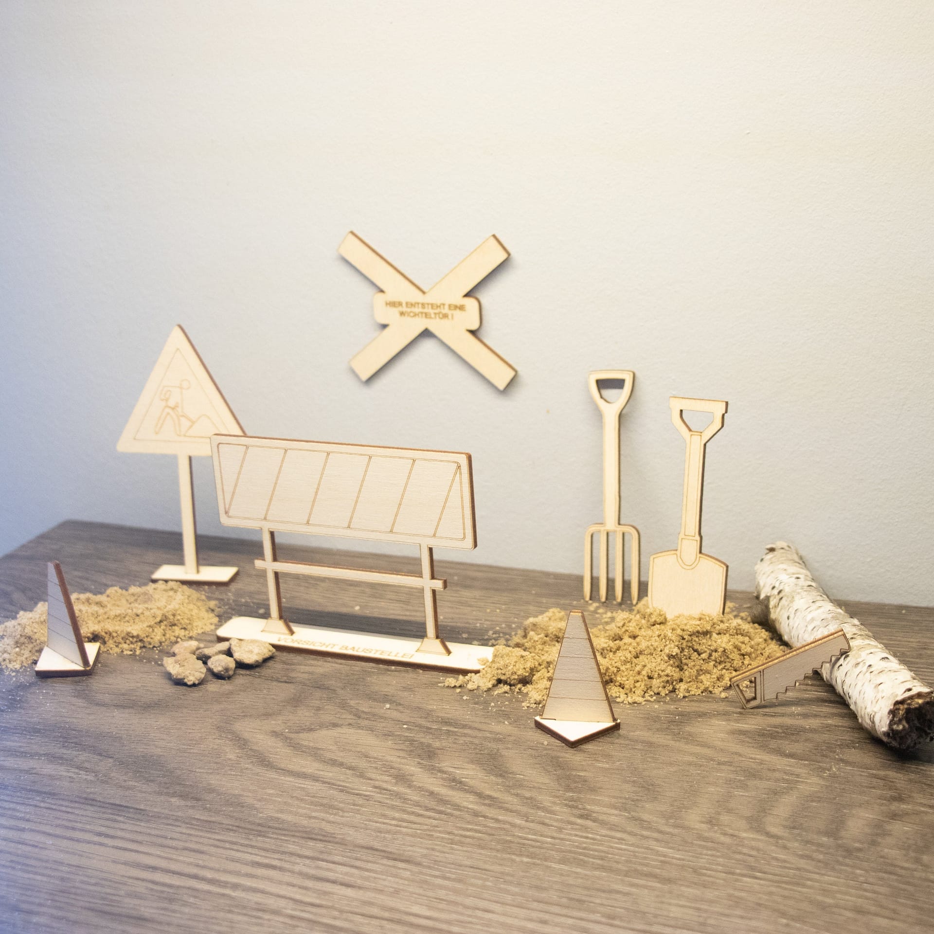 Wichteltür Baustelle – SandavDesigns