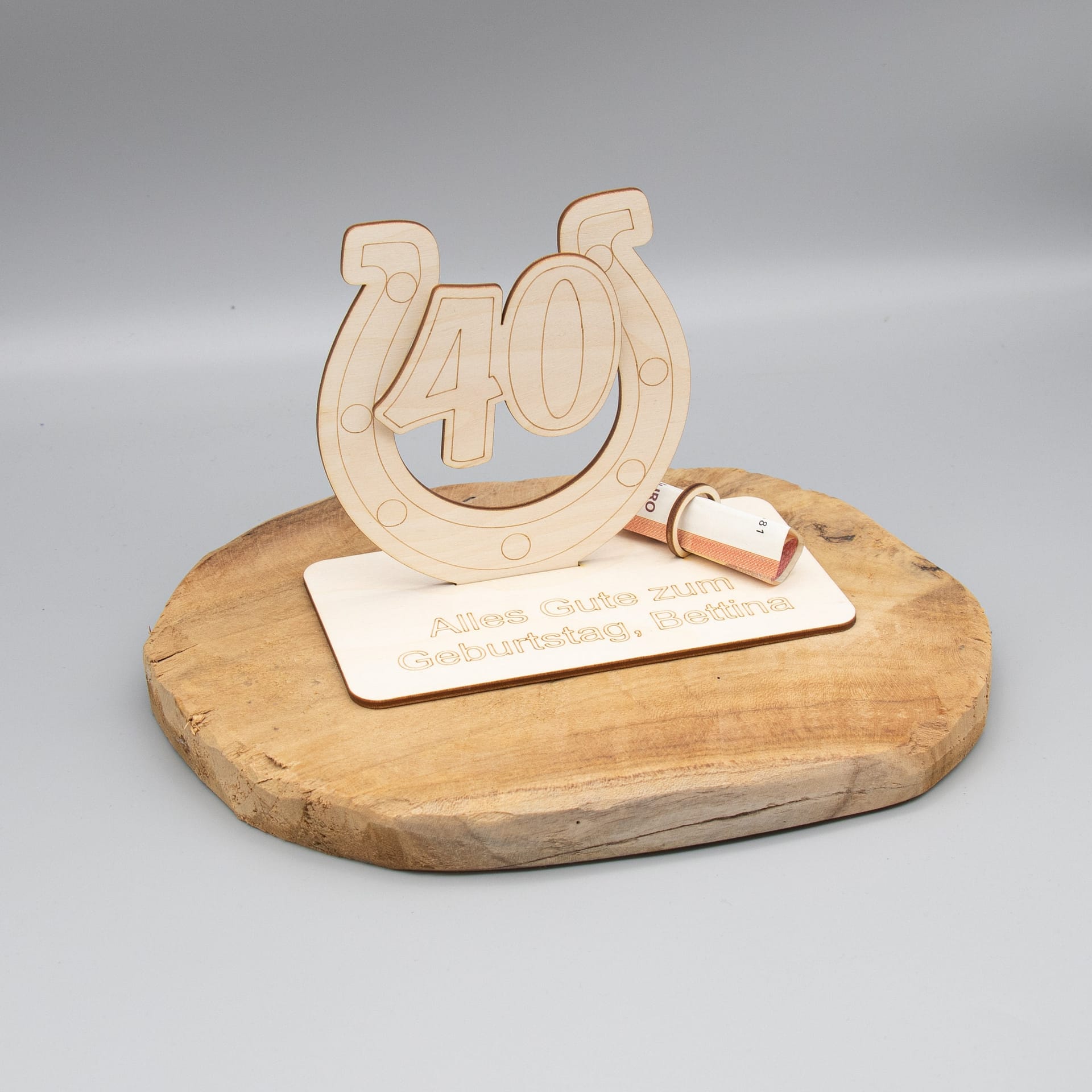 Geldgeschenk 40.Geburtstag personalisierbar SandavDesigns