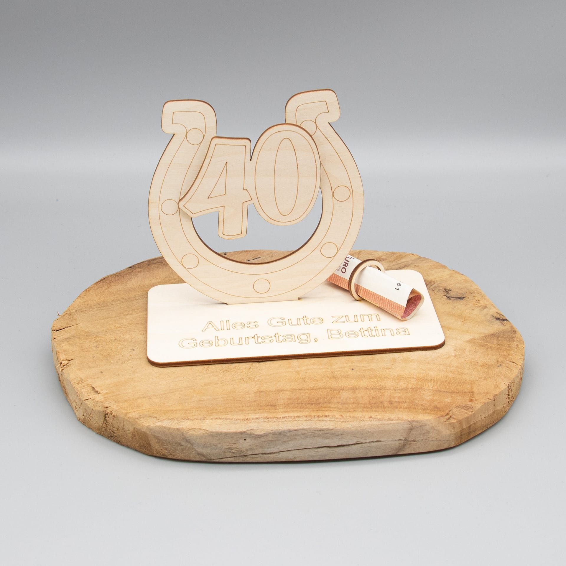 Geldgeschenk 40.Geburtstag personalisierbar SandavDesigns